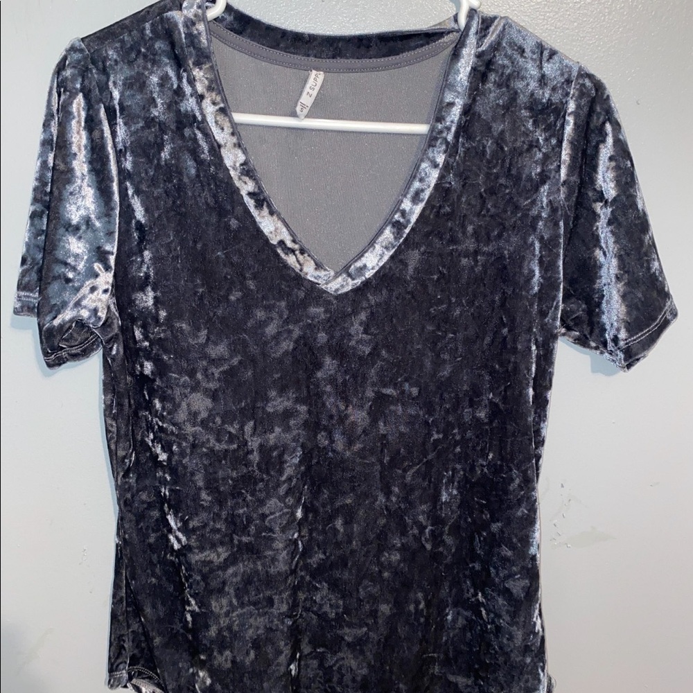 Velvet shirt